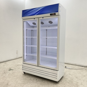 Réfrigérateur à boissons avec éclairage et refroidissement par <span class=keywords><strong>air</strong></span>, idéal pour la présentation de bouteilles de café infusé à froid dans les immeubles de bureaux et les magasins de proximité - Product Image 4