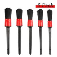 5 pièces Doux Voiture Détaillant Brosse Logo Personnalisé Automatique De Nettoyage Outils D'entretien De Voiture De Haute Qualité
