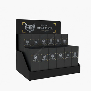 Custom 2 Layer Acrylic Counter Top Hair Care Essential Oil <b>Display</b> Stand Perfume Bottle Beard Oil <b>Display</b> <b>Rack</b> - Product Image 5