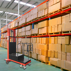 Montacargas Eléctrico Anshun Nuevo, Recolector de Pedidos, 300 kg, Motor de CA, Altura de Elevación de 3 m, 5 m, 6 m, Neumáticos Sólidos, para Minoristas - Product Image 6