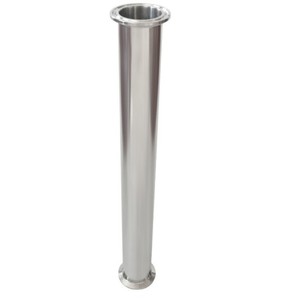 Sambungan Pipa <span class=keywords><strong>Stainless</strong></span> <span class=keywords><strong>Steel</strong></span> Sanitary Seamless 250 mm Panjang Spool dengan Diameter Dalam 80 mm Tebal 3mm Poles Matte SS304 1 Clamp - Product Image 3