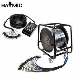 <span class=keywords><strong>Cable</strong></span> Snake Personalizable de 8, <span class=keywords><strong>10</strong></span>, 12, 16, 24, 32 Canales, 20, 30, 50 <span class=keywords><strong>Metros</strong></span>, <span class=keywords><strong>Cable</strong></span> Snake <span class=keywords><strong>XLR</strong></span> para Señal de Audio, Actuaciones en Escenario - Product Image 1