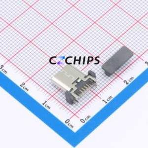 HX-TYPE-<b>C</b> 16P 180 <b>LC</b>-A H10.0 USB Connector Through hole Component (THT) Connector Type-<b>C</b> Female Through Hole 16P - Product Image 2