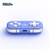 8BitDo Micro Wireless Game Controller untuk Nintendo Switch Android MacOS PC Pengontrol Mini Kompak