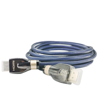 Cable Premium Chapado en Oro de 8K con Revestimiento de PVC para Uso Multipropósito, Compatible con Televisores Samsung, Monitores y Reproductores de DVD