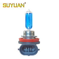 Ampoules de phares halogènes H11 12V 55W Super Blanc 5500K pour pièces automobiles, vente en gros d'usine chinoise