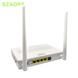 SZADP XPON ONU 1GE 3FE 1Tel USB 2.4G WiFi Antena <span class=keywords><strong>de</strong></span> 5dBi SC UPC ONT Monomodo para Solución <span class=keywords><strong>de</strong></span> Red FTTH - Product Image 1