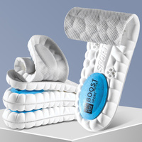 Semelles élastiques épaisses en maille respirante PU, absorbant la transpiration, pour le sport