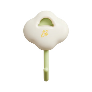 Porte-serviettes vert avocat en ABS, à fixer au mur, pour salle de bain, cuisine, porte-vêtements - Product Image 1