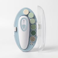 Offre Spéciale : Lime à ongles électrique pour bébé, coupe-ongles rechargeable sécurisé, tondeuse à ongles douce avec lumière nocturne et 7 têtes de ponçage