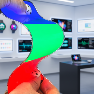 Écran OLED flexible de 6,7 pouces MIPI <span class=keywords><strong>DSI</strong></span> 1080*2412 haute résolution -20~+70 ℃   AMOLED flexible à large plage de température OEM/ODM - Product Image 3