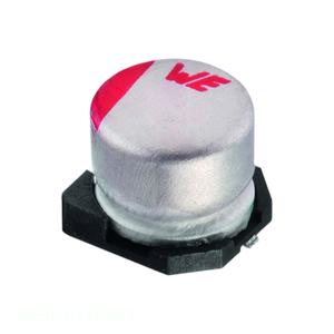 Distribuidor Autorizado 865080240003 Condensador de Aluminio 33UF 20% 10V SMD de Montaje Superficial 33 uF - Product Image 1