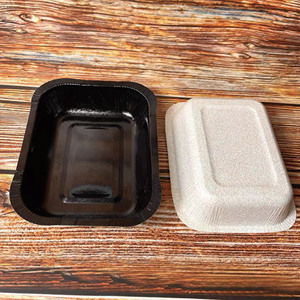 PLA tráng giấy khay thức ăn có thể được compotsable - Product Image 5