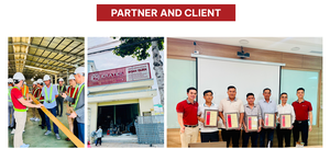 โครงเหล็กดูราโค้ทเคลือบน้ำหนักเบามาตรฐาน JIS ระบบการทำฟาร์มสำหรับบ้านพักอาศัยหลังคาแบบมัดเวียดนามเกรด G550 - Product Image 4