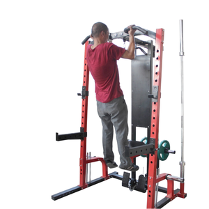 Equipo de Gimnasio Multifuncional Portátil Rising Fitness, Jaula de Potencia, <span class=keywords><strong>Banco</strong></span> y Soporte de Metal Ajustables - Product Image 3