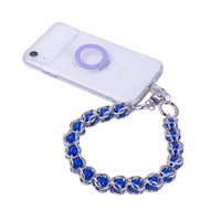 40cm Multi Color Metal Link Acrylic Beads Remplacement Purse Straps Bag Charms Crossbody Decoration Chain