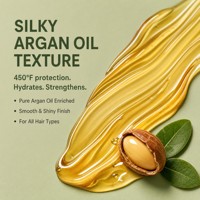 OEM ODM Maroc Huile d'argan biologique Spray pour cheveux Lisse Nourrissant Brillant Réparateur Protecteur de chaleur et Hydratant