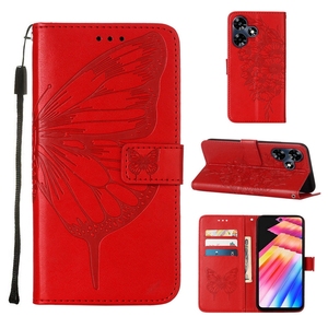 Funda de cuero con tapa de PU de mariposa grande para Infinix Zero 20-X6821/Note 30 5G-X6711/Note 12i 2023-G85 - Product Image 2