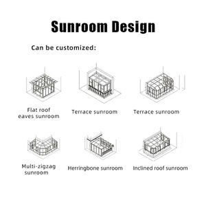 XUWEI оранжевая теплица, алюминиевый зеленый зимний дом, сад, открытый для садового дома - Product Image 5