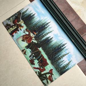 <b>Outdoor</b> Custom Sublimation Printing Merry Christmas Xmas Entrance Welcome Crumb Recycled Rubber Door <b>Mats</b> - Product Image 6