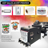 Vente en gros Imprimante DTF 60cm double tête I3200 XP600 A1 Machine d'impression DTF Impresora T-shirt Imprimante film PET 24 pouces
