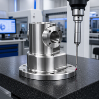 Base de robot usinée CNC sur mesure à 4 axes, pièce de tournage et de fraisage de précision OEM pour l'automatisation industrielle et la robotique