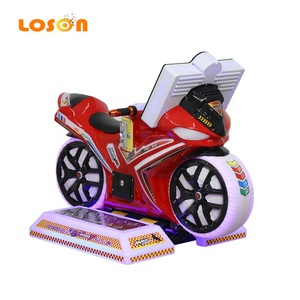 Máy Arcade Đua Điện Tử Máy Giải Trí Công Viên Giải Trí Mô Phỏng Lái Xe Mô Tô Trẻ Em Trò Chơi Chạy Bằng Đồng Xu - Product Image 2