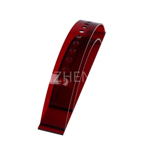 Lucite Phi Tiêu Giá giữ 12 phi tiêu <span class=keywords><strong>acrylic</strong></span> độc đáo cong Máy tính để bàn hiển thị cho thép và tip mềm tùy chỉnh màu sắc có sẵn - Product Image 4