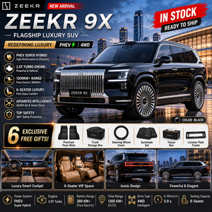 Nuevo Zeekr 9X 2025 HYPER 70kWh EV, Disponible en Khorgos, SUV Eléctrico Inteligente <span class=keywords><strong>de</strong></span> Lujo, Gran Autonomía, Exportación <span class=keywords><strong>de</strong></span> China, Autos Usados en Excelentes Condiciones - Product Image 1
