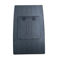 Pantalla táctil curvada multitáctil capacitiva 3M de 43 pulgadas, monitores de pantalla táctil para videojuegos con borde de luces Led
