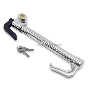 Bloqueo de volante antirrobo multifunción, accesorios de seguridad para vehículos, herramienta de embrague de <span class=keywords><strong>pedal</strong></span> de bloqueo automático 203 - Product Image 5