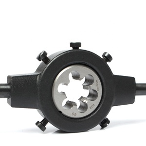 Juego de troqueles de grifo HSS, troqueles redondos M3M8M10 3/8 13/16, herramienta de roscado, llave de rosca, herramienta de roscado - Product Image 2