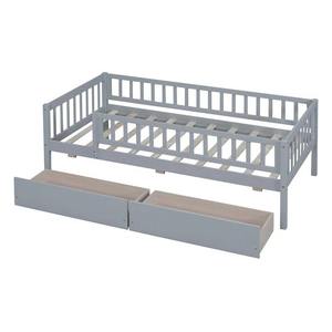 <span class=keywords><strong>Culla</strong></span> in Legno per Gemelli Personalizzata Best-seller con Sponda di Protezione Integrale. - Product Image 2