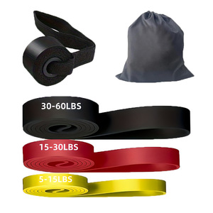 Bandes de résistance robustes 30-60Lbs 15-30Lbs 5-15Lbs, bandes d'exercice élastiques en TPE avec sac de transport pour l'entraînement en force à domicile - Product Image 2