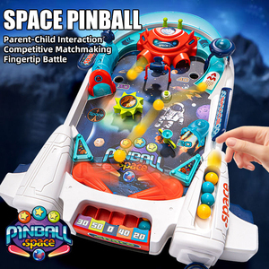 Machine de <span class=keywords><strong>jeu</strong></span> de billes à catapulte, <span class=keywords><strong>jeu</strong></span> de table électrique spatial pour enfants de 3 à 7 ans, jouet éducatif interactif STEM - Product Image 3