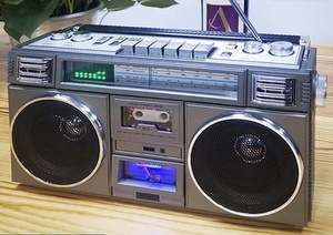 Chất lượng cao di động đài phát thanh retro phong cách cổ điển cổ điển với USB TF thẻ và fm loa - Product Image 2