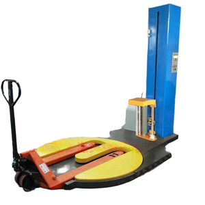 Máquina Envolvedora de Palés Automática Eléctrica de Alta Calidad LEW, para Film Estirable LLDPE, Empaquetada en Caja, con Motor PLC, para Alimentos - Product Image 1