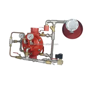 Özelleştirilmiş valf Deluge Alarm vanası baskın vanası yangın söndürme otomatik yangın koruma sistemi