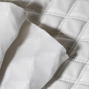 Korean Viral Bubble Grid <strong>PU</strong> <strong>Leather</strong> - Cloud Bag Material with Puffy Effect, Skin-Friendly &amp; Soft for Luggage &amp; Bags - Product Image 5