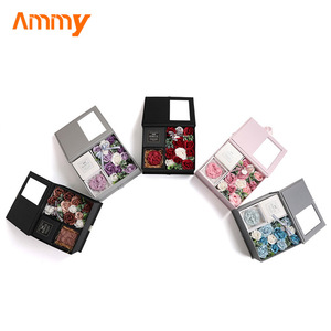 Regalos del Día DE LA Madre de Ammy, Caja de Flores de Jabón Hechas a Mano, Regalo de San Valentín, Rosa Inmortal, Ventana Abierta, Caja de Regalo - Product Image 2