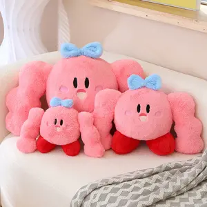 Offre Spéciale nouveau style Kirby Anime jouets en peluche muscle étoile Kirby peluche poupée peluche rose muscle Kirby jeter oreiller pour les filles