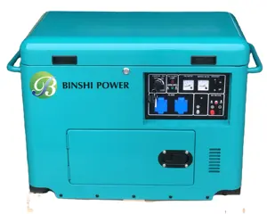 5KW Silent Typ Luftgekühlter AC DC Home Generator Diesel Wechsel richter Einphasiger dreiphasiger kleiner Diesel Generator für Haus