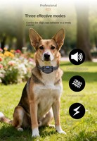 Meistverkauftes Automatisches Antibell-Halsband IP65 Wasserdicht Wiederaufladbar mit Ton- und Vibrationsfunktion für Hundetraining zu Hause