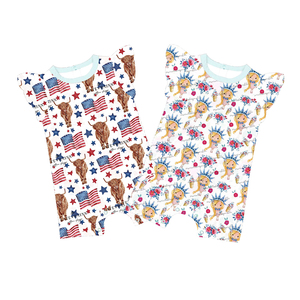 Mono de una pieza con volantes y estampado primaveral para bebé recién nacida, ropa de verano para niña pequeña - Product Image 1