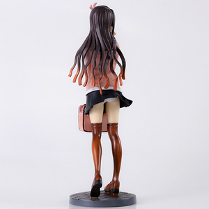 Giocattoli in resina PVC azione e giocattolo di alta qualità 29cm postura in piedi uniforme per studenti Demon slayer figure anime <span class=keywords><strong>Kamado</strong></span> <span class=keywords><strong>Nezuko</strong></span> - Product Image 4