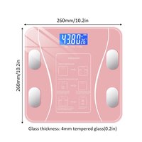 Vente en gros de balances de graisse corporelle intelligentes balances bim numériques analyseur de composition corporelle avec application pour smartphone