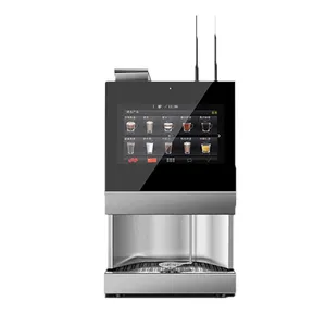 Fully Automatic Commercial Espresso Coffee And Tea Machine Professional Video Coffee Maker For Hotel Restaurant Supplies