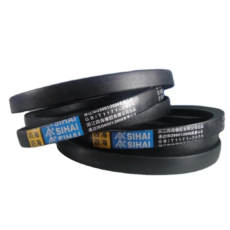 Rubber V Belt A Type Wrapped Classical V Belt Power Transmission Belt Machine TRANSMISSION Natural Rubber 508-21000MM Standard OEM ODM CN ZHE