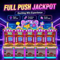 Machine à poussoir de pièces OEM/ODM personnalisée pour centres de jeux, fournie comme machine de jeu d'arcade avec qualité stable et système de distribution de pièces