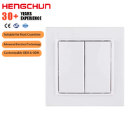 Interrupteur mural tactile Panneau de commutation électrique filaire standard ue pour un usage domestique Design moderne et durable